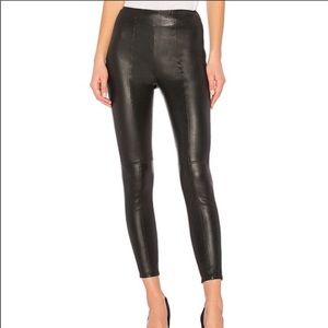 Revolve X LPA Black Leather Legging 613